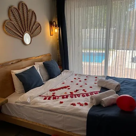 ヴィラ Muestakil Havuzlu Jakuzili Tatil Villasi